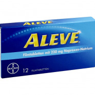 Купить Алив Aleve (Напроксен) таблетки №12 в Москве